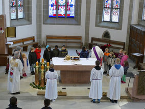 1. Advent in Sankt Crescentius (Foto: Karl-Franz Thiede)